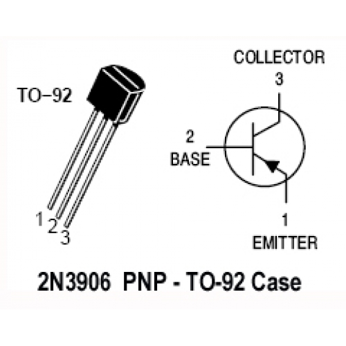 Order Now 25 X 2N3906 PNP TO92 Transistor. 25 Transistors Pack